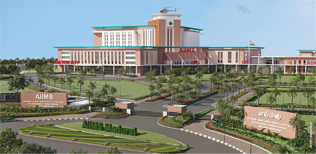 All India Institute of Medical Sciences (AIIMS), Madurai, Tamil Nadu